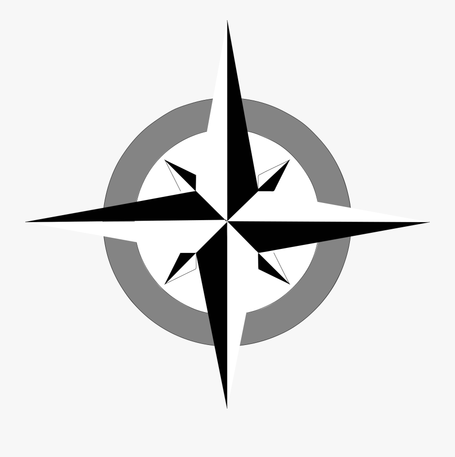 Compass Rose - Compass Rose Clip Art, Transparent Clipart