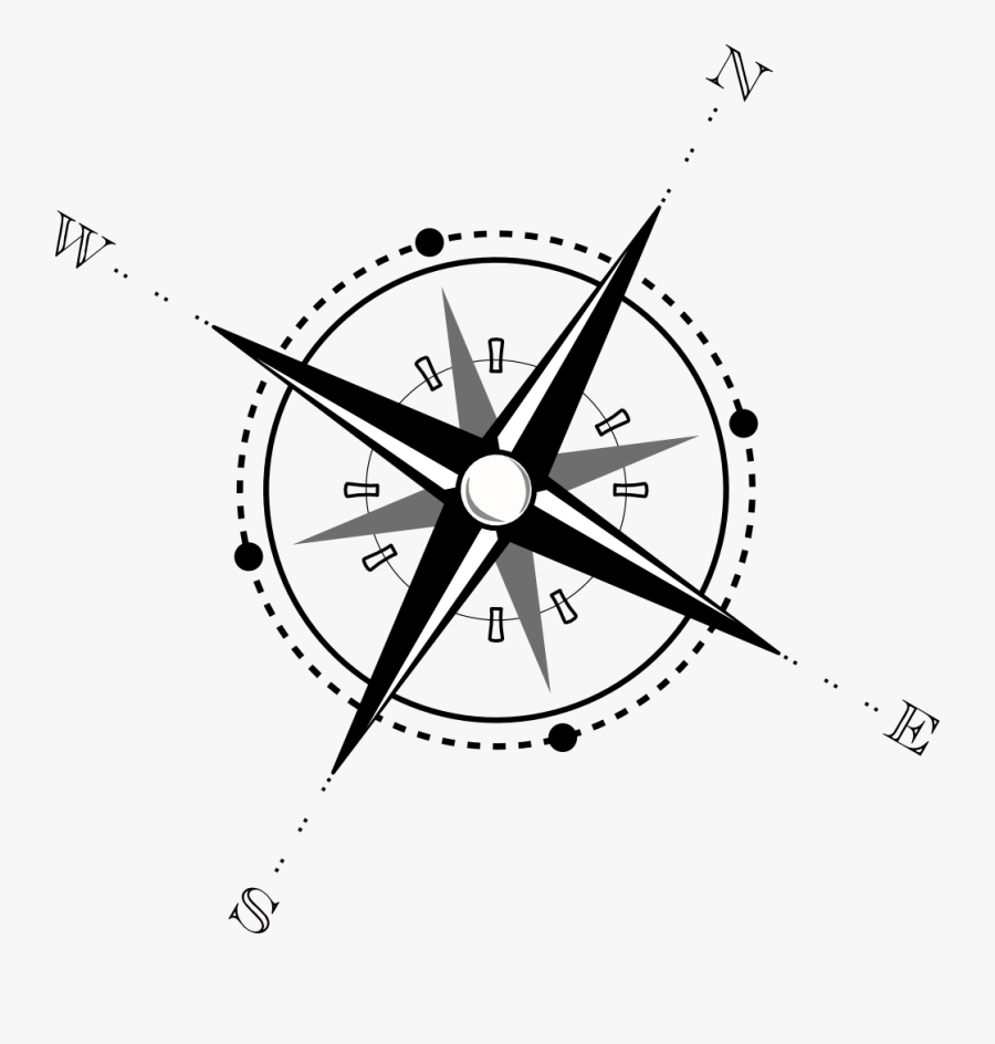 Compass Clip Art, Transparent Clipart