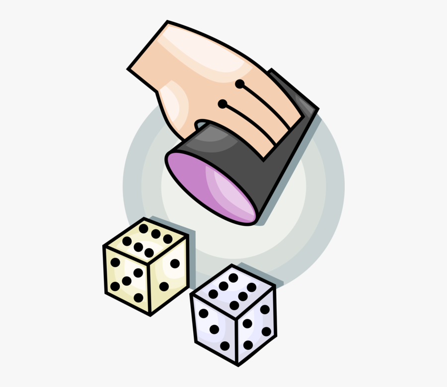 Transparent Casino Dice Png - Rolling Dice Transparent Hand, Transparent Clipart