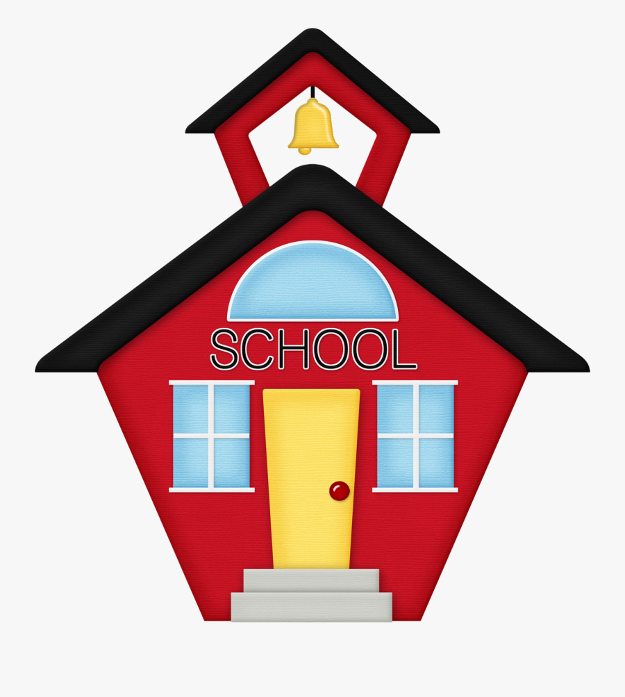 School House Graphics - Transparent School Clip Art, Transparent Clipart