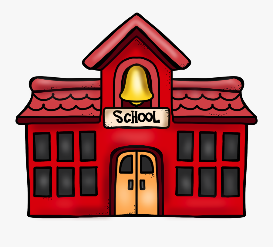 Pre Kindergarten B St - School Building Cartoon Png, Transparent Clipart