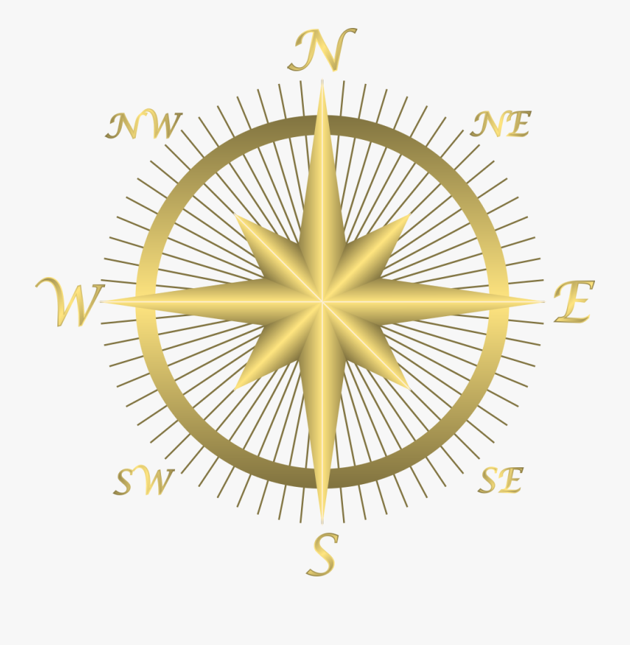 Compass Gold Compass Transparent Background Free Transparent