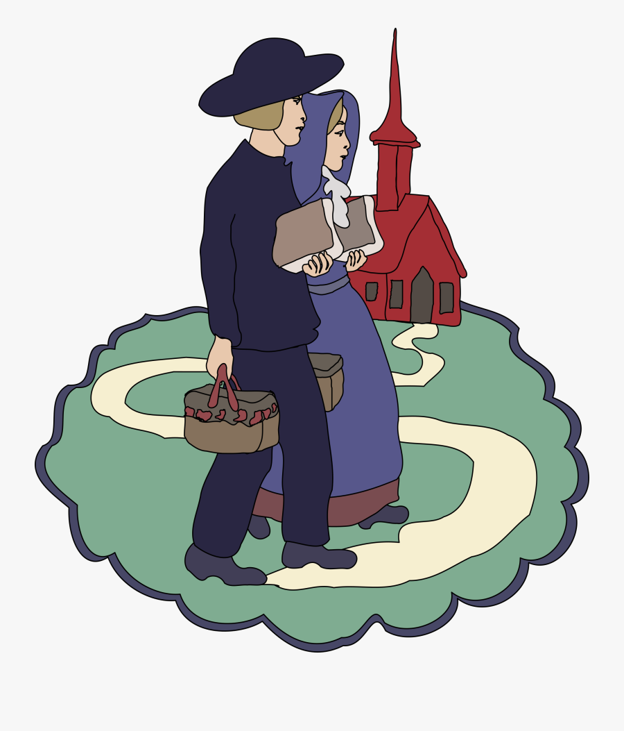 Little Red Schoolhouse - Amish Transparent, Transparent Clipart