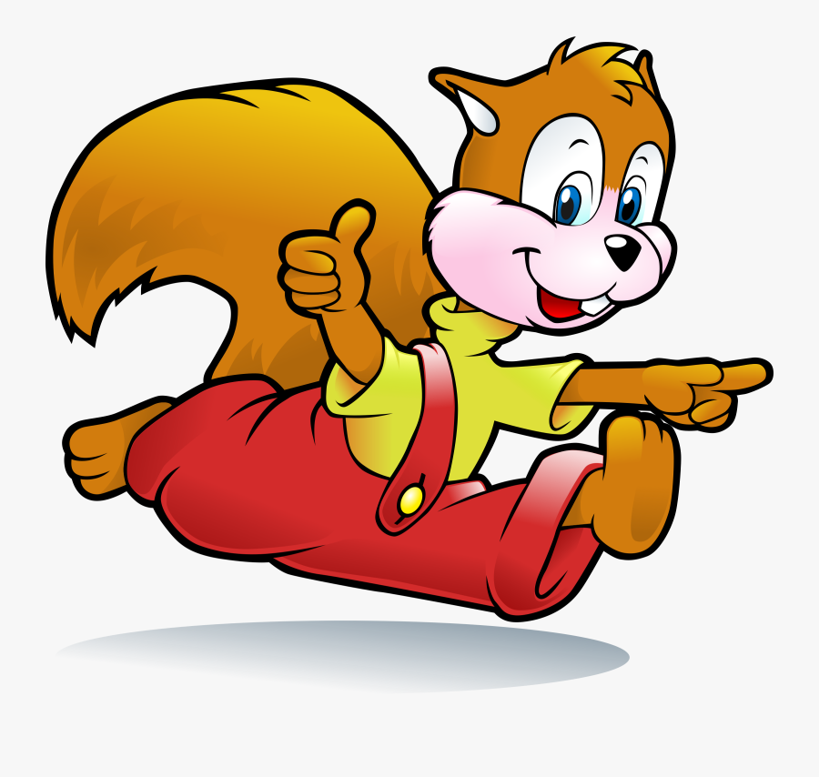 This Free Icons Png Design Of Squirrel Runner - Squirrel In The Tree Animation, Transparent Clipart