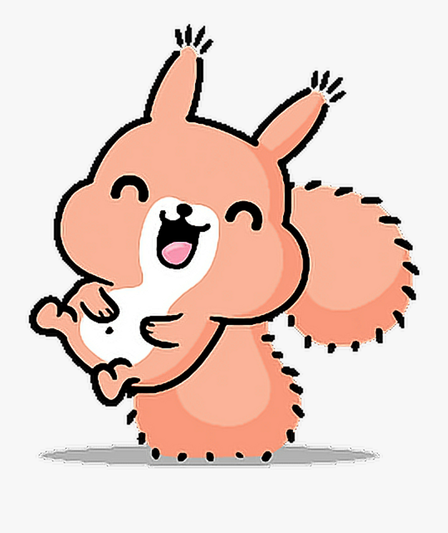 Squirrel Sticker Clipart , Png Download, Transparent Clipart