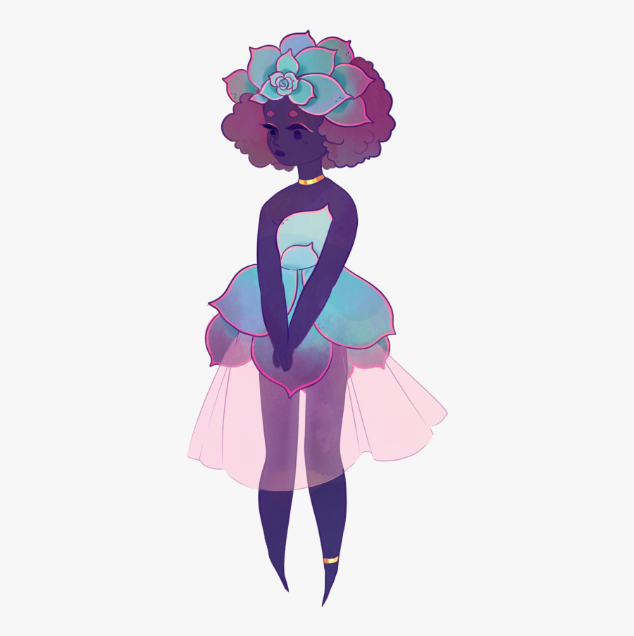 Succulent Girl, Transparent Clipart