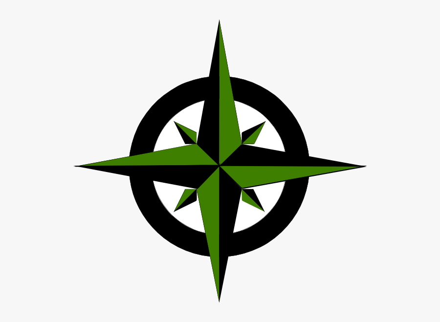 Transparent Compass Clipart Png - Compass Png Green, Transparent Clipart