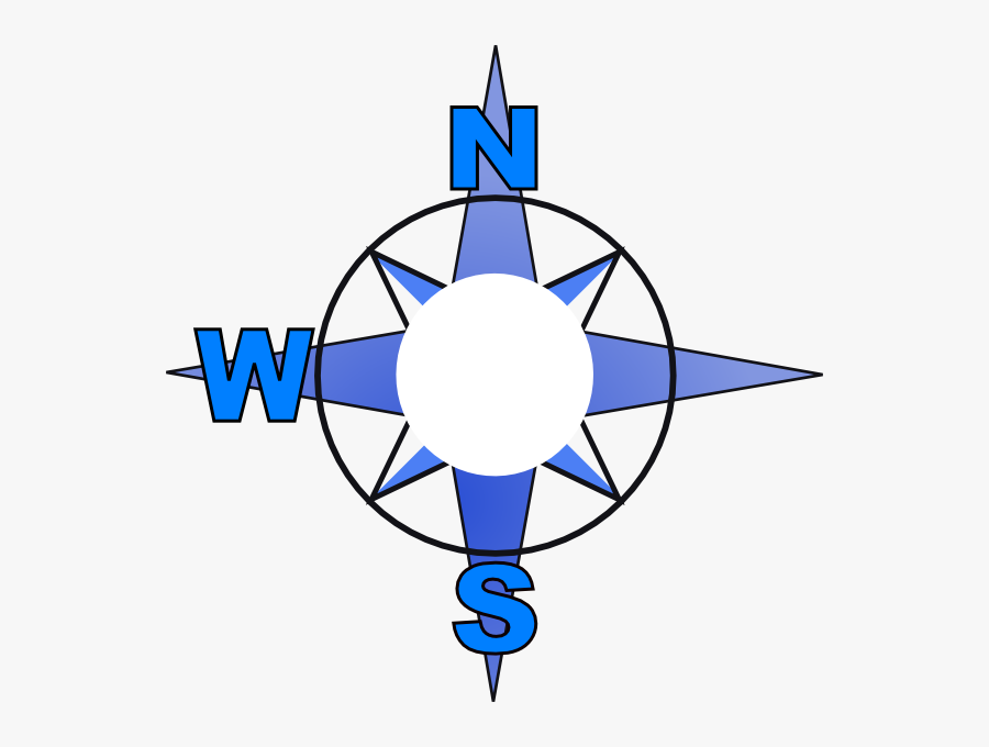 East Compass Clipart - Clipart East On Compass, Transparent Clipart
