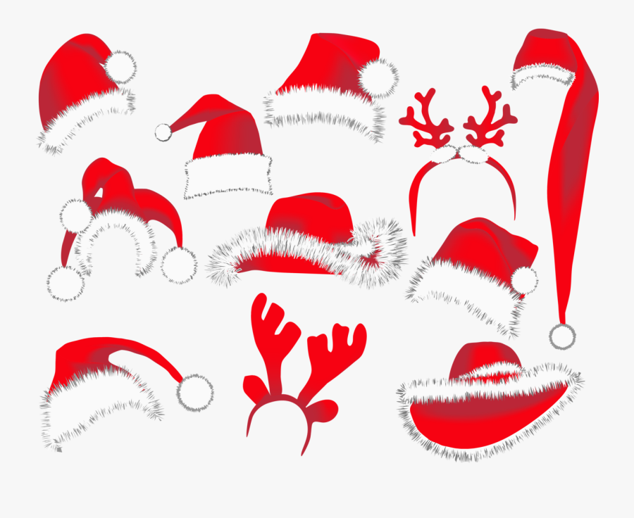Santa Hat Clipart For Free Download - Santa Hat Vector, Transparent Clipart