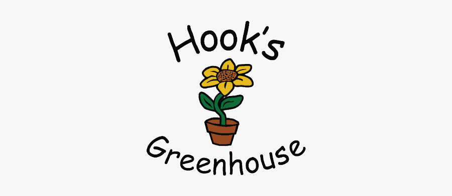 Hook"s Greenhouse Logo - Flowerpot, Transparent Clipart