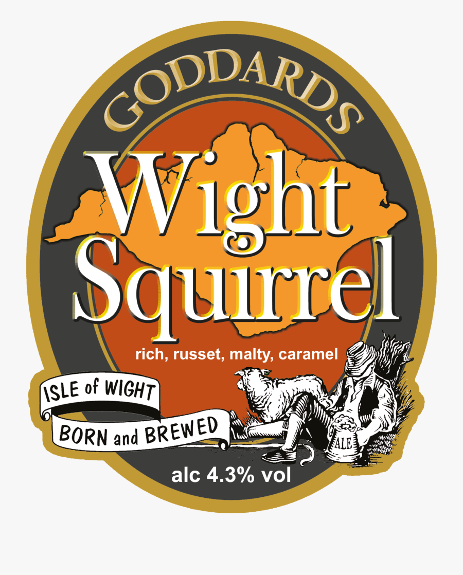 Goddards Brewery - Goddards Wight Squirrel, Transparent Clipart