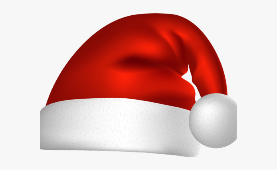 Santa Hat Clipart Silhouette - Cartoon Santa's Hat Png, Transparent Clipart