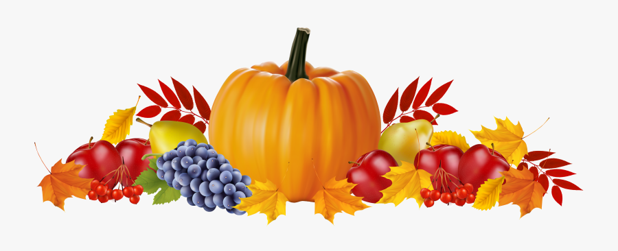 Marvelous Idea Autumn Clipart Fruits And Leaves Png, Transparent Clipart