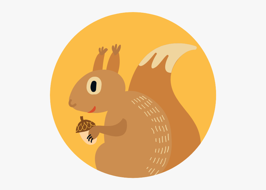 Fox Squirrel, Transparent Clipart