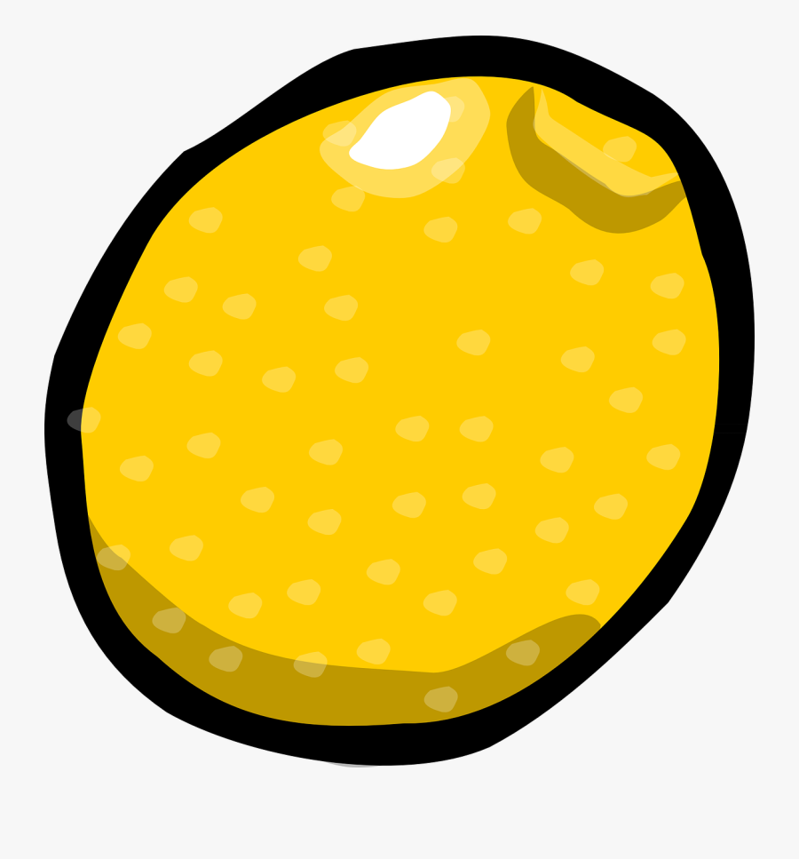 Lemon Clip Art, Transparent Clipart