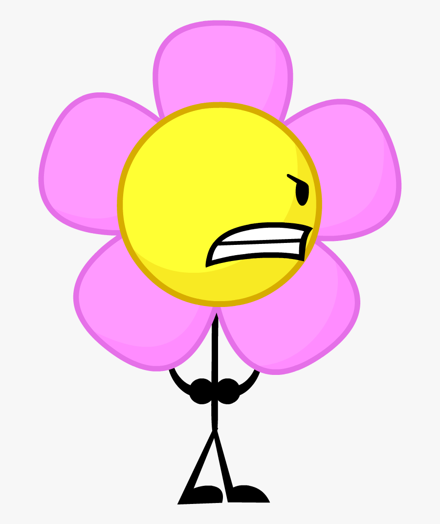 Tennis Ball Clipart Battle For Dream Island - Bfdi Flower, Transparent Clipart