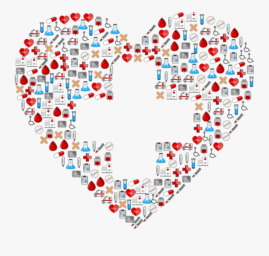 Heart,square,symmetry - School Clinic School Nurse Clip Art , Free