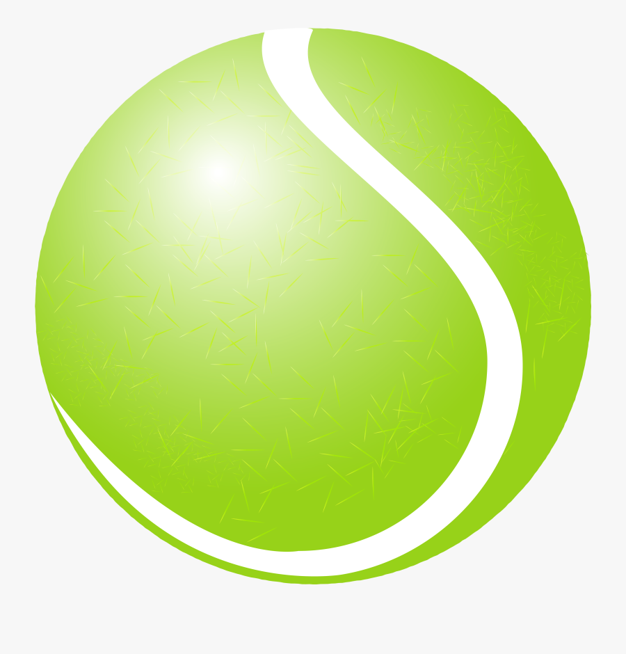Tennis Ball Png Clipart - Circle, Transparent Clipart