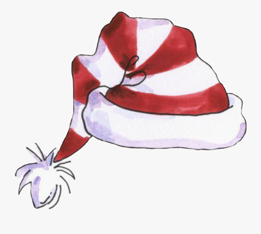 Striped Santa Hat Clipart - Christmas Hat Clipart Png, Transparent Clipart