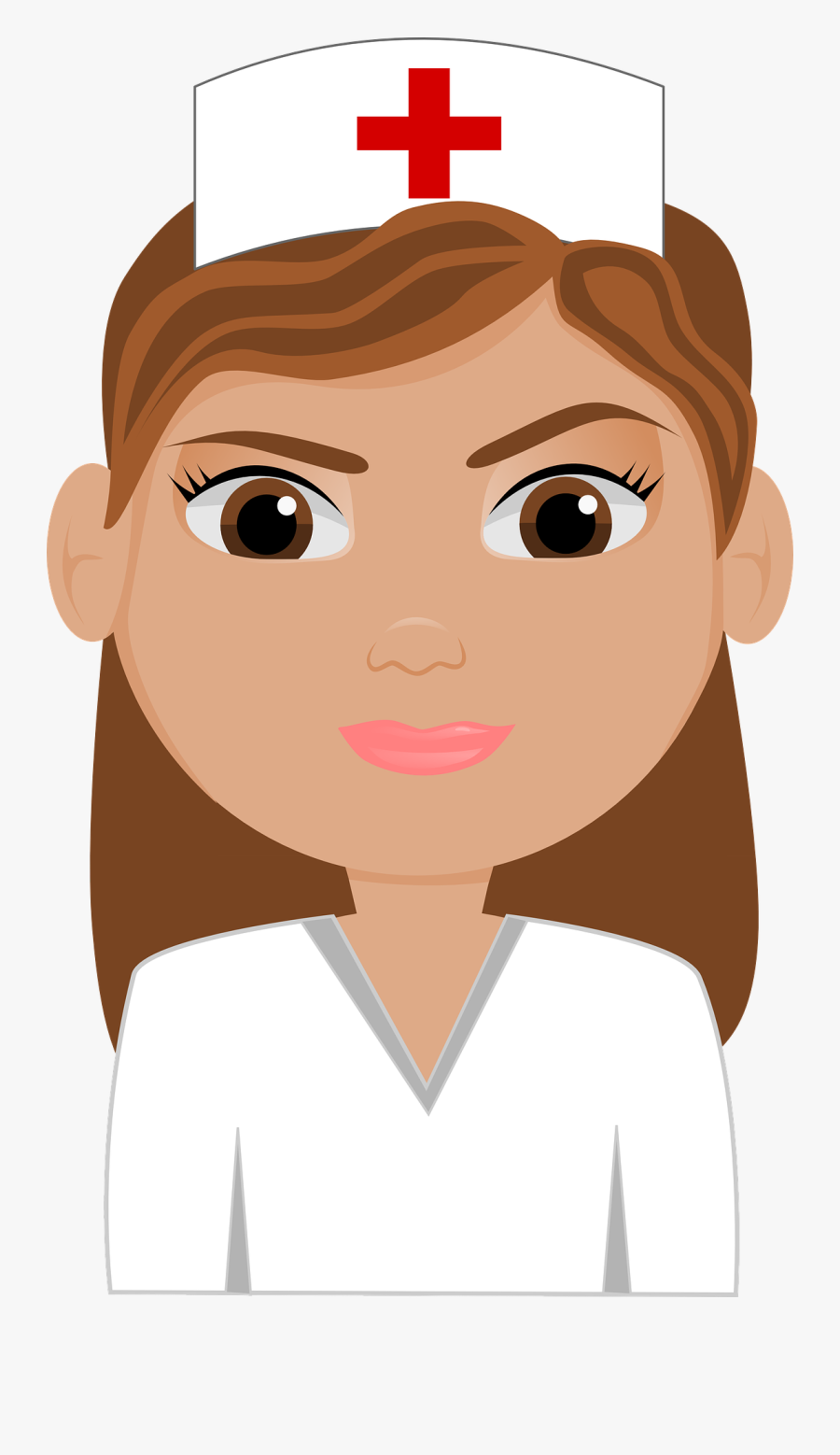 Headgear,chin,skin - Nurse Avatar, Transparent Clipart
