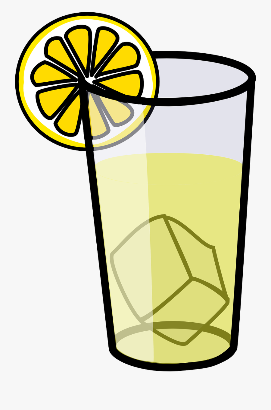 Lemonade Glass Drink Beverage Png Image - Lemonade Clipart, Transparent Clipart