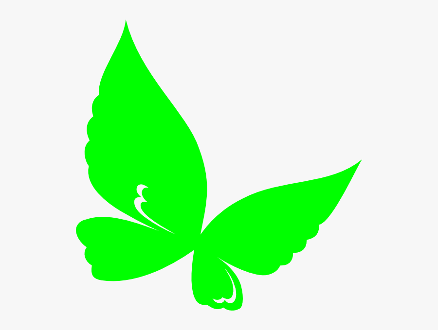 Green Butterfly Clipart Png, Transparent Clipart