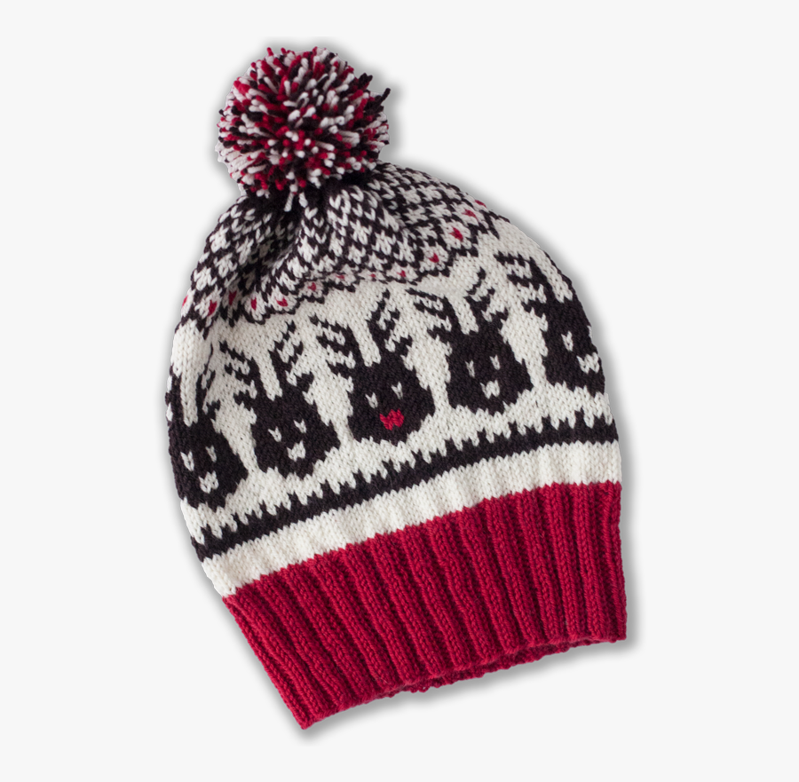 Clip Art Head To The Sleigh - Knitting Patterns For Christmas Hats, Transparent Clipart