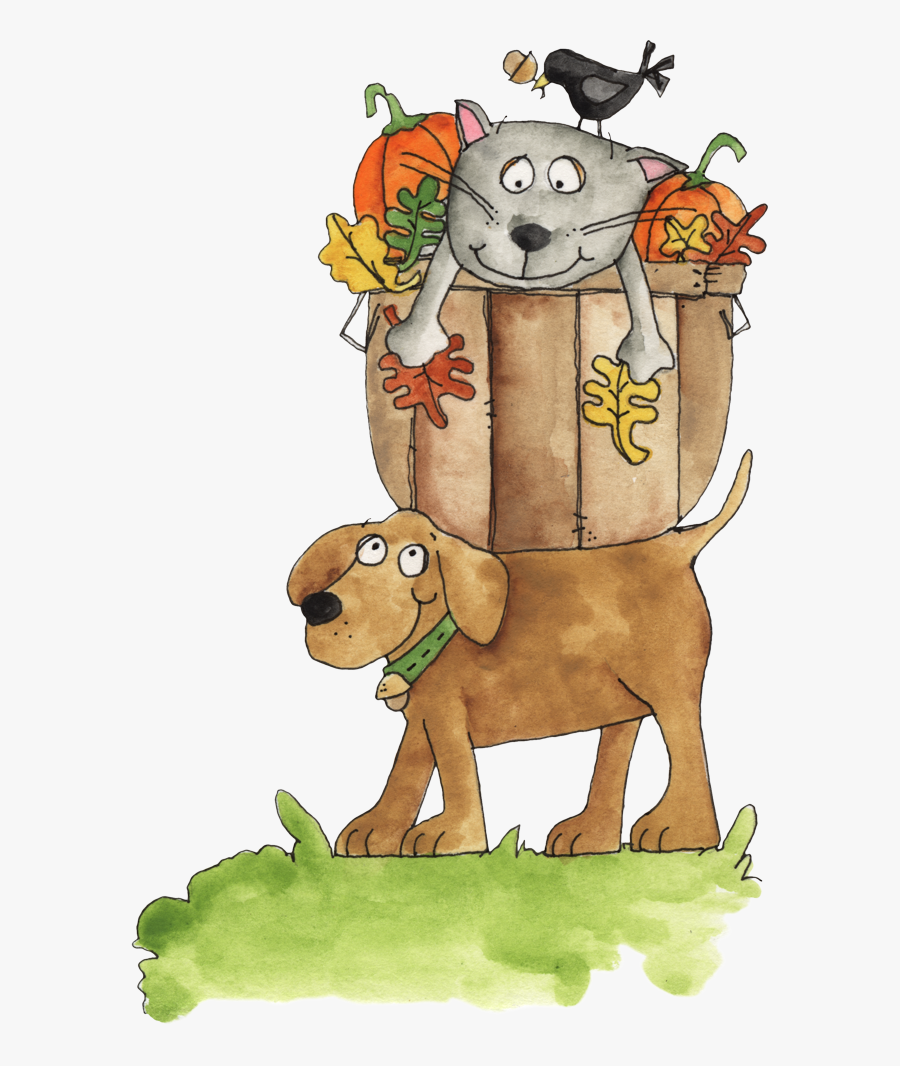 Dog Thanksgiving Clip Art, Transparent Clipart