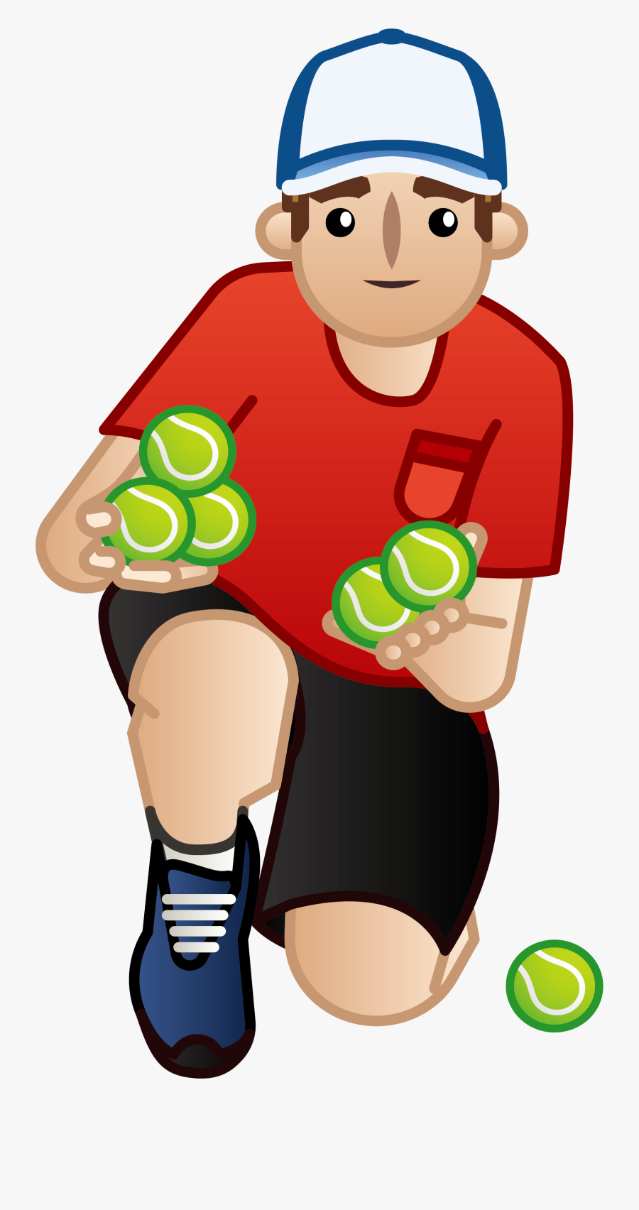 Court Clipart Tennis - Cartoon, Transparent Clipart