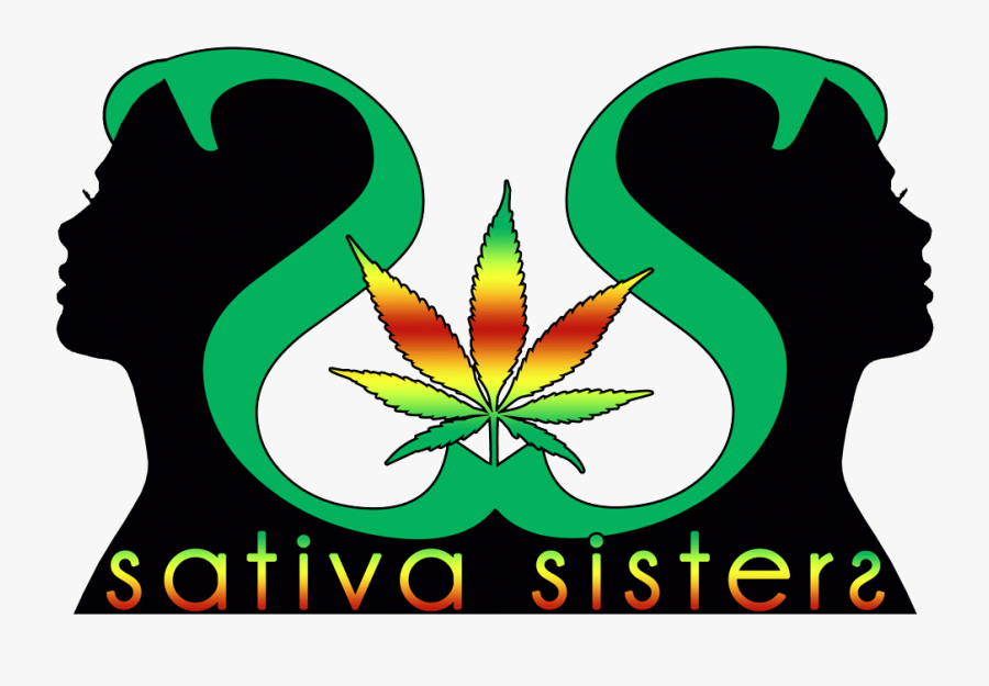 Weeds Clipart Sativa - Sativa Sisters Logo, Transparent Clipart