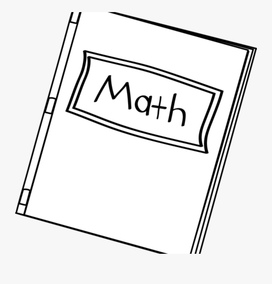 Food Clipart White - Math Book Png Cartoon, Transparent Clipart