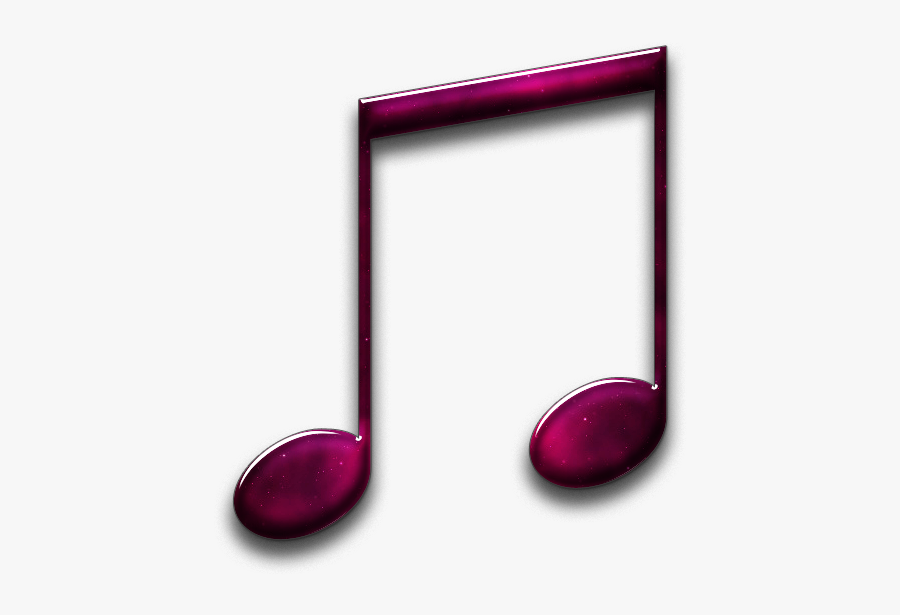 Music Note Icon - Music Transparent Background Purple, Transparent Clipart