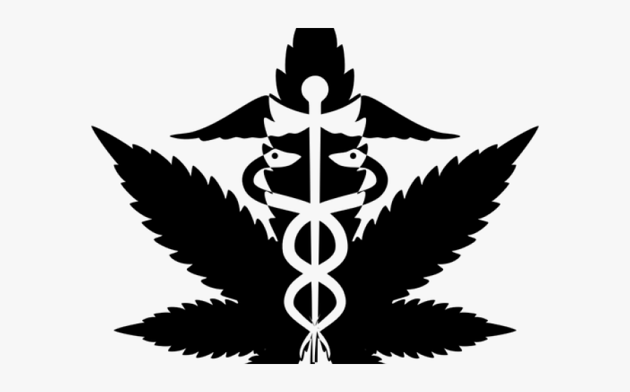 Weed Clipart Decorative - Medical Marijuana Leaf Clipart, Transparent Clipart