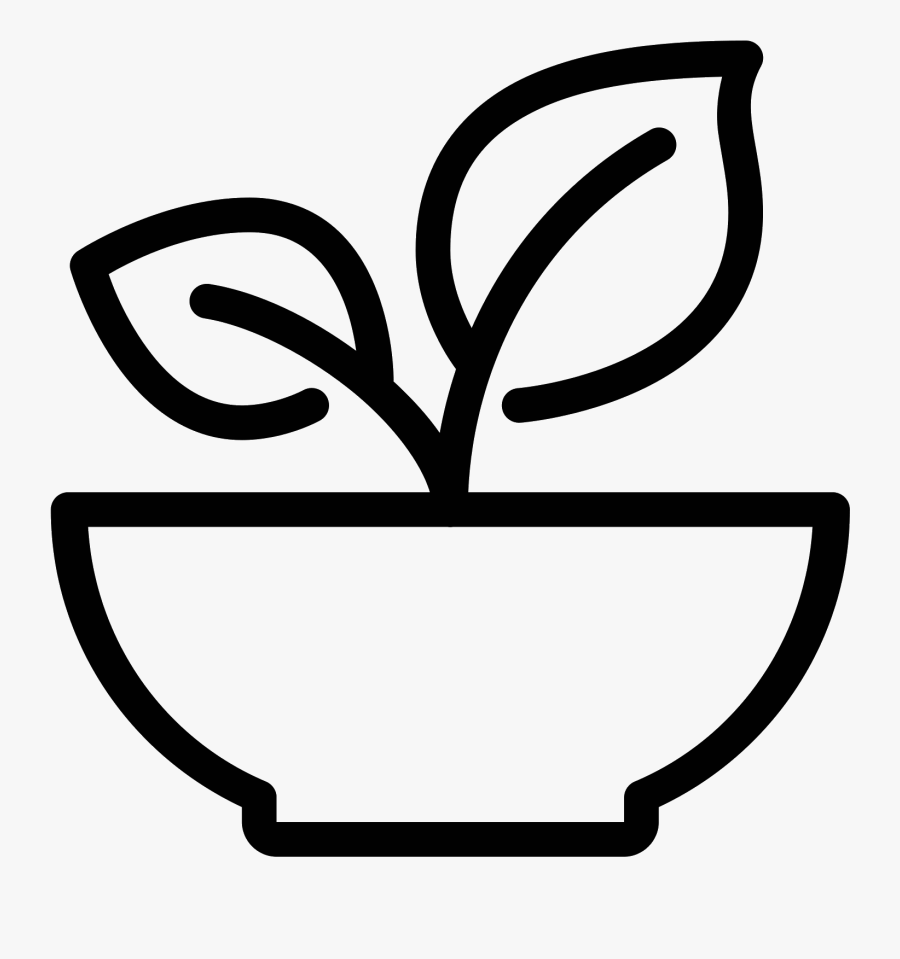 Healthy Vector Black And White Download - Healthy Food Icon Png, Transparent Clipart