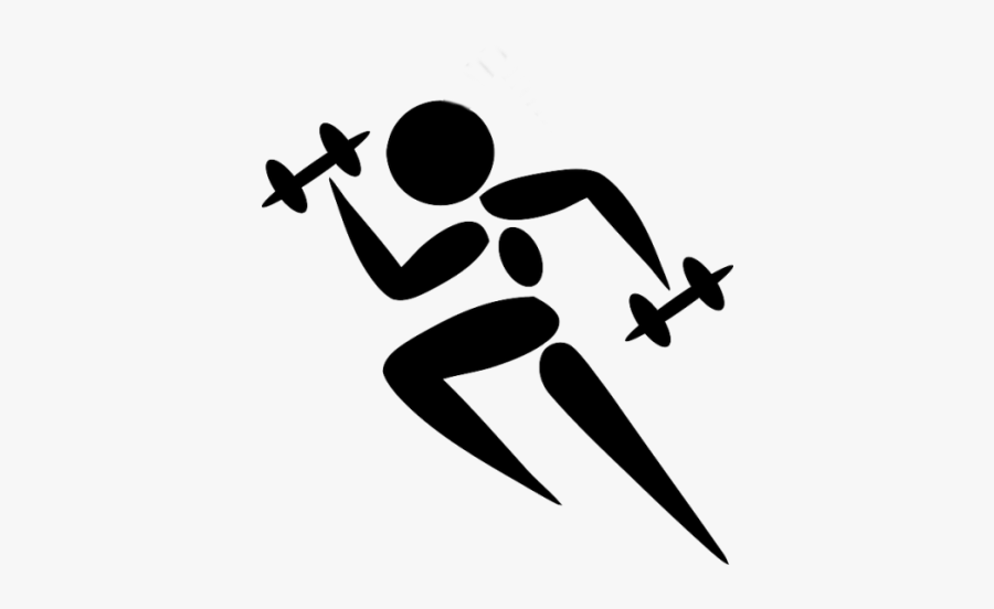 Office Clipart Workout - Personal Training Cartoon, Transparent Clipart