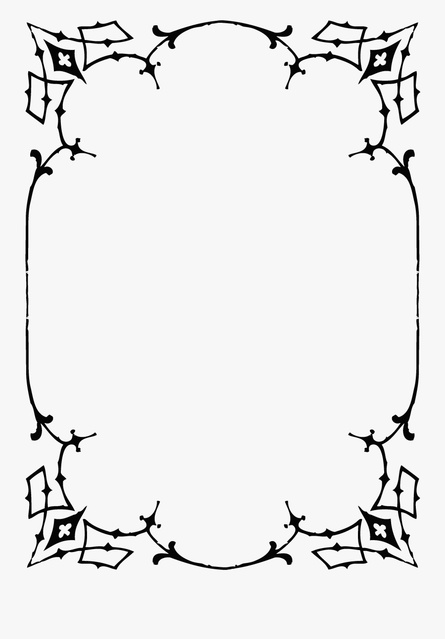 Clip Art Music Background Clipart - Borders And Frames With No Background, Transparent Clipart