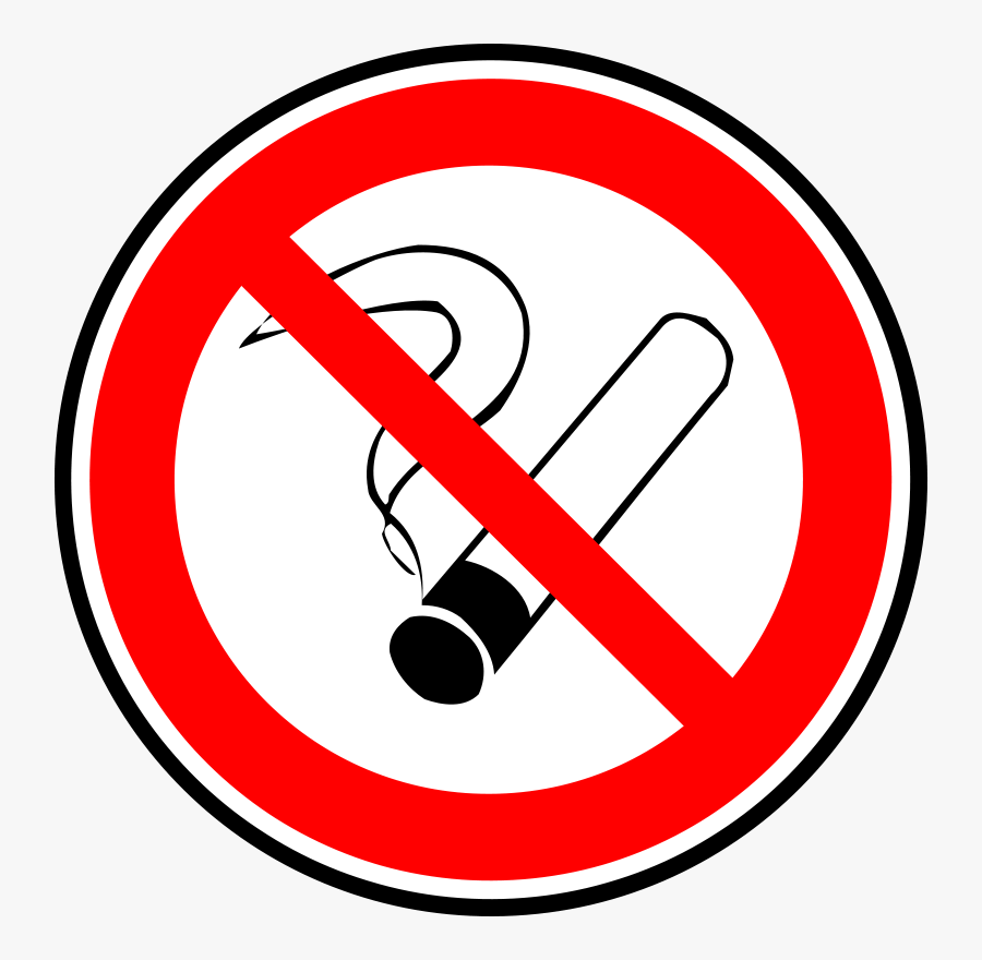 Defense De Fumer Clip Art At Clker - Interdiction De Fumer Logo, Transparent Clipart