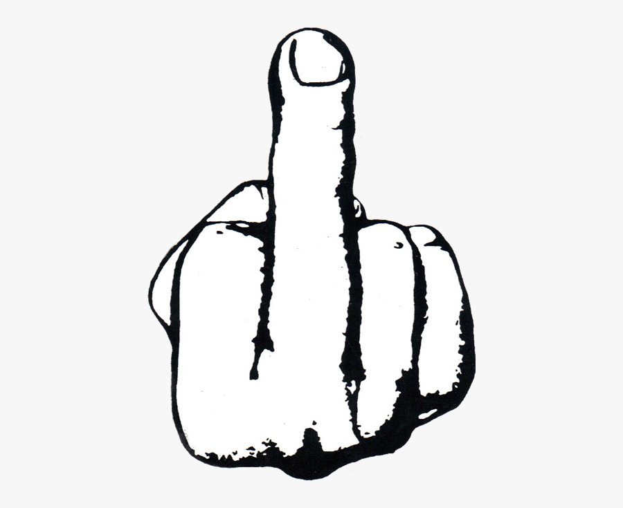 Ka Custom Designs - Middle Finger Drawing Png, Transparent Clipart