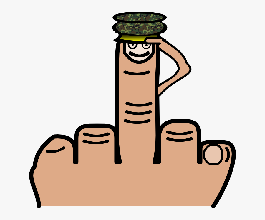 Clip Art Middle Finger Free Download Png - Middle Finger Clipart Gif, Transparent Clipart