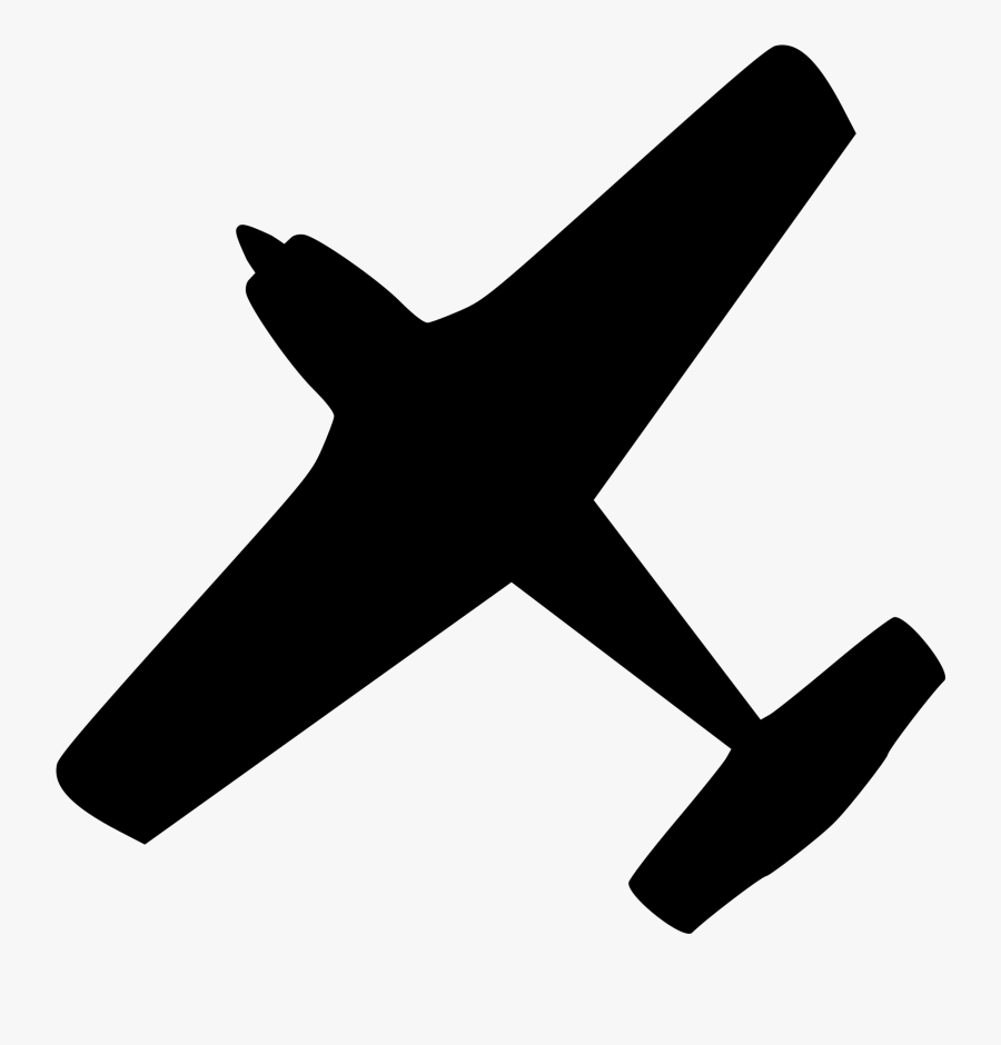 Airplane Clipart Getdrawings - Aircraft Icon, Transparent Clipart
