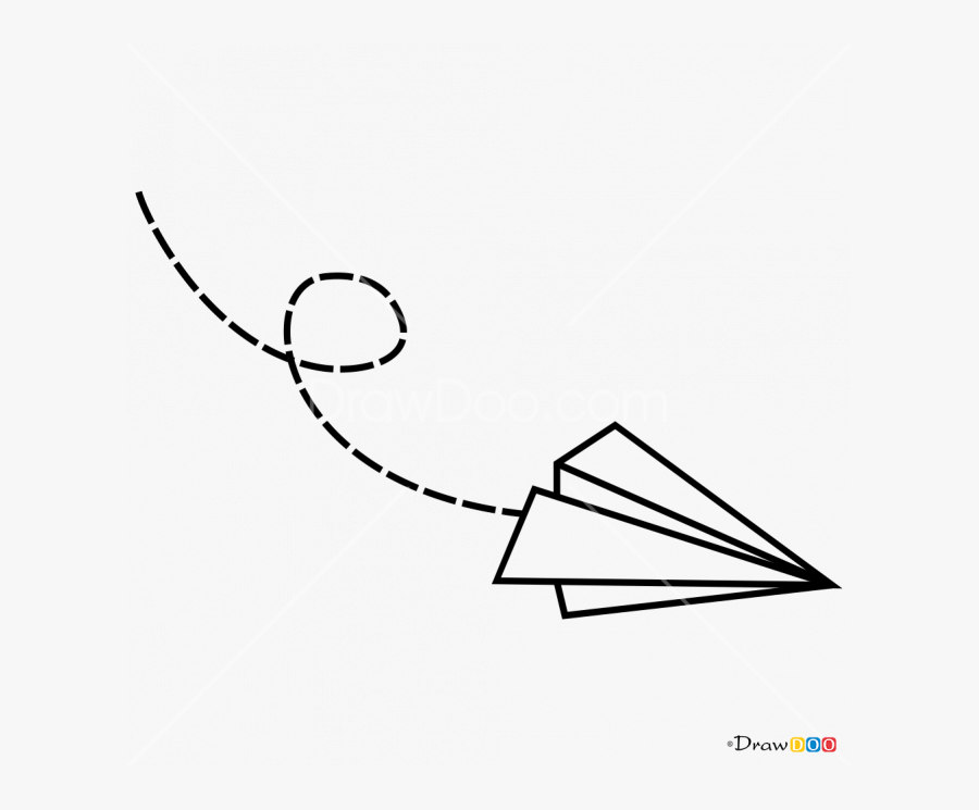 Transparent Paper Airplanes Clipart - Paper Airplane Tattoo Drawings, Transparent Clipart