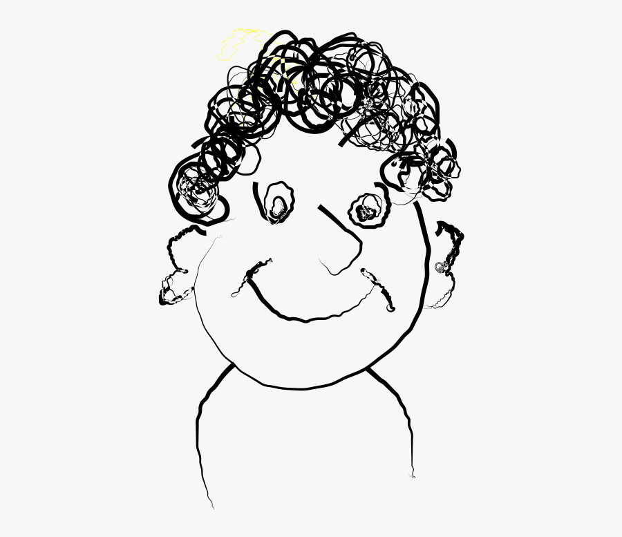 Boy - Sketch, Transparent Clipart