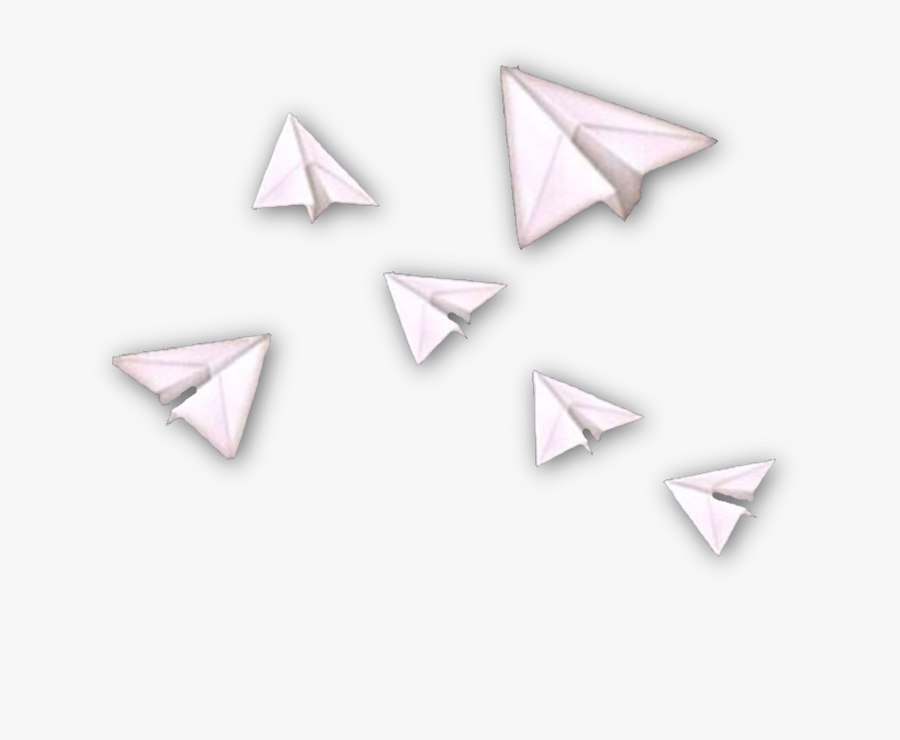 Paper Airplanes Png -paper Airplanes ✈ - Paper Airplane Overlay, Transparent Clipart