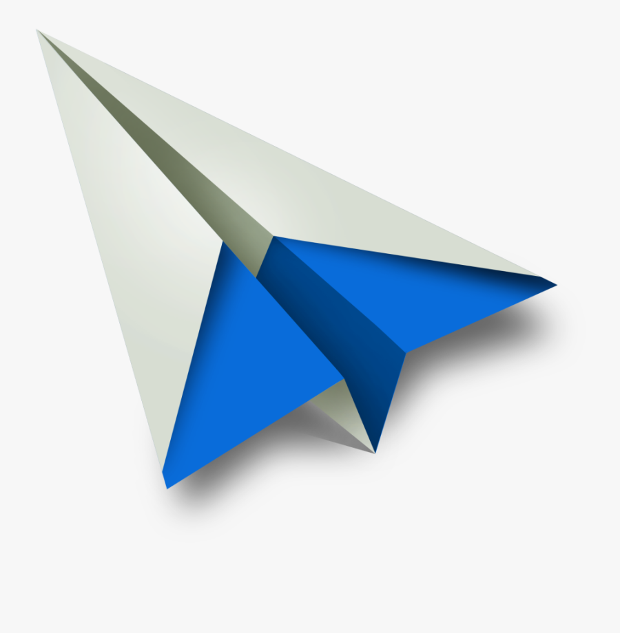 Png Photo, Paper Plane, Diy Papier, Clip Art, Aircraft, - Folded Airplane Paper Png, Transparent Clipart