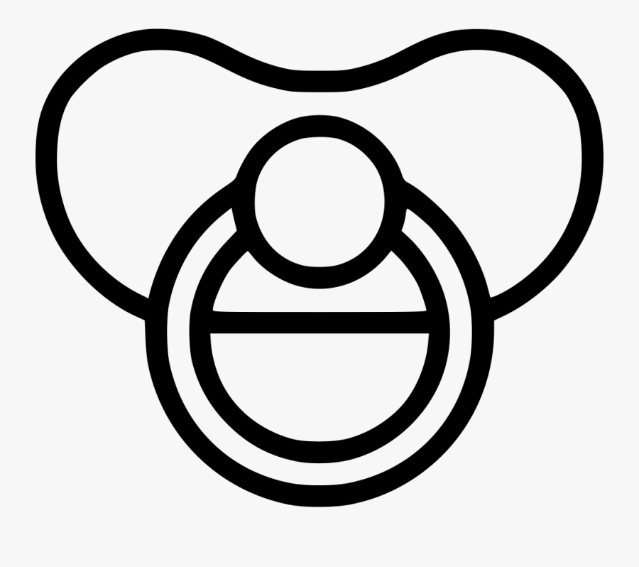 Pacifier Png - Easy Baby Pacifier Drawing, Transparent Clipart