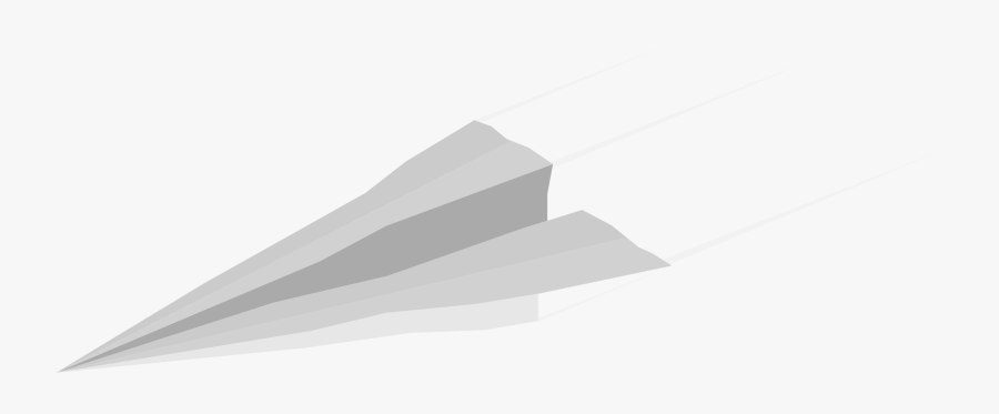 Paper Plane Minimal Flat Design Clip Arts - Paper Plane Flat Design Png, Transparent Clipart