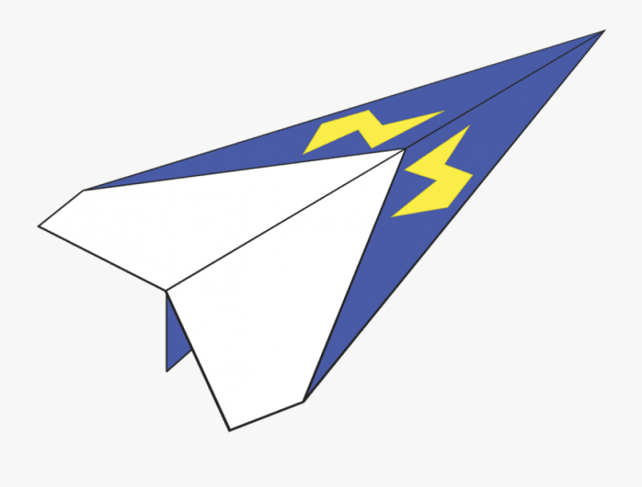 Transparent Paper Airplanes Clipart - Paper Plane, Transparent Clipart