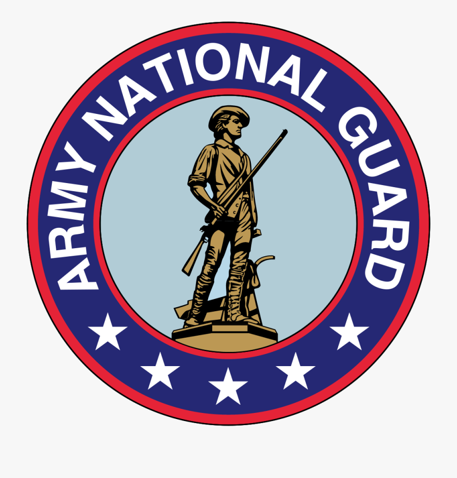 Military Clip Art Armed Forces - Us Army National Guard Seal, Transparent Clipart
