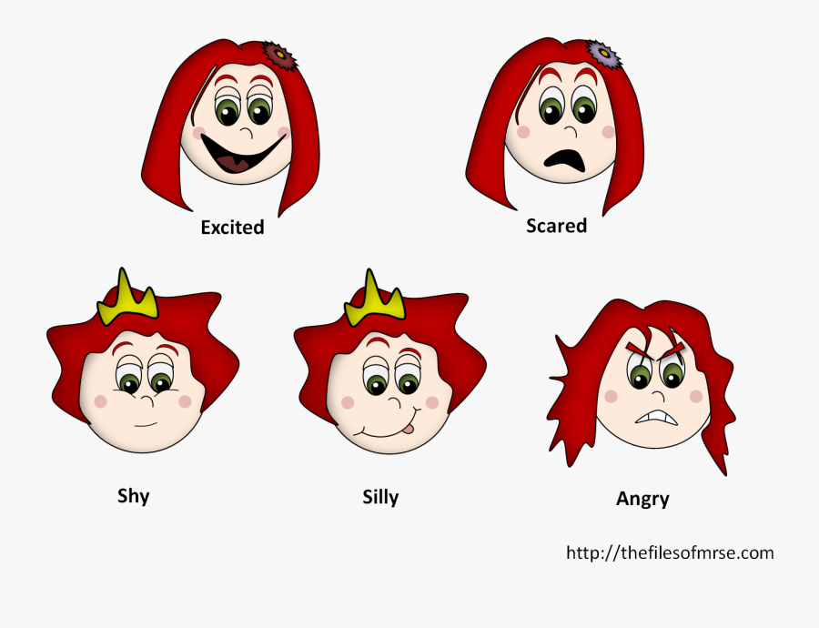 Scary Clipart Different Emotion - Emotions Cliparts, Transparent Clipart