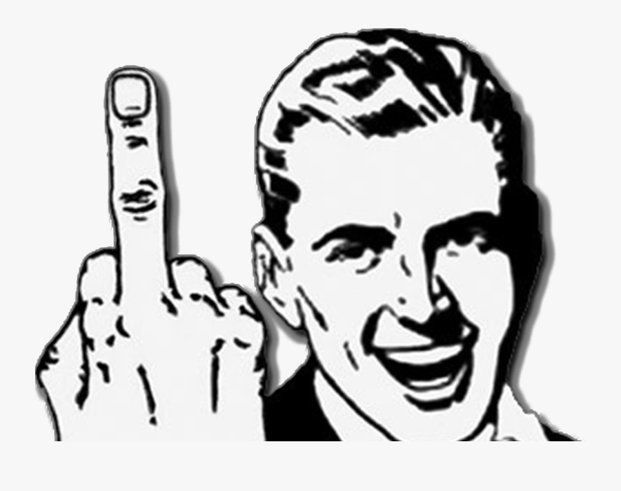 Guy Holding Up Middle Finger Clipart , Png Download - Fuck You Mother Nature, Transparent Clipart
